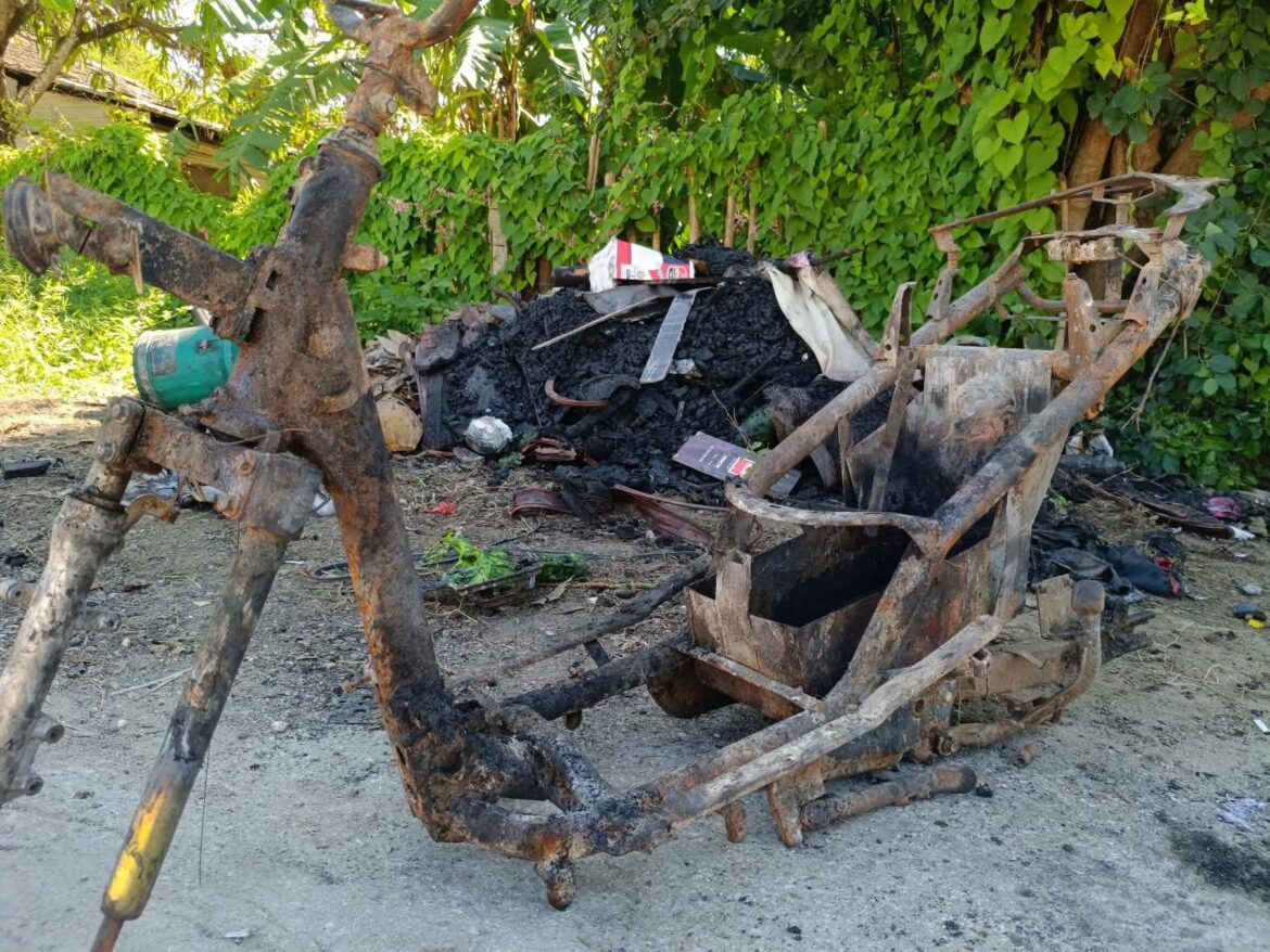 Explosión de batería de motorina daña vivienda en Jobabo