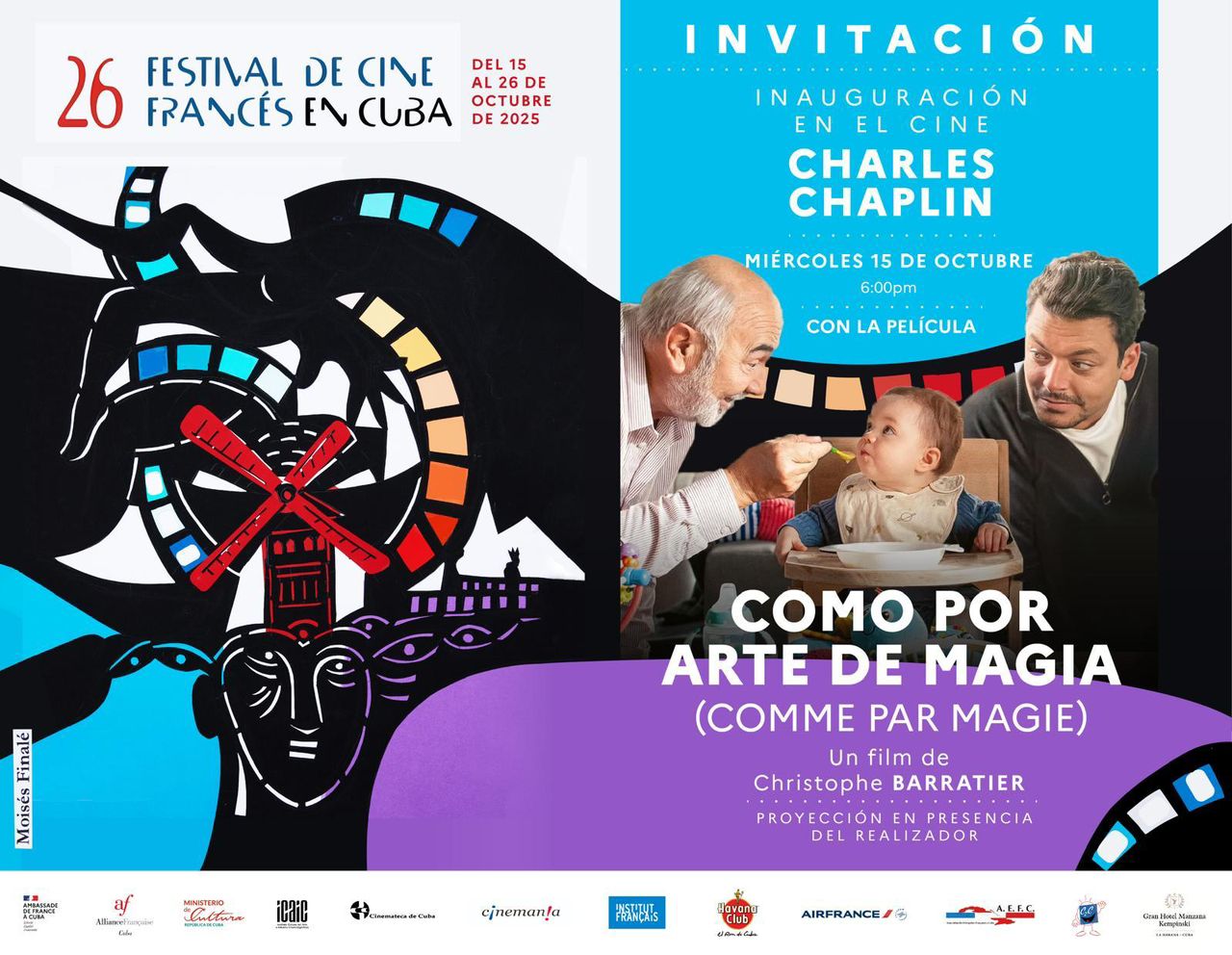 Festival de Cine Francés en La Habana 2025 rinde homenaje a Jean Gabin