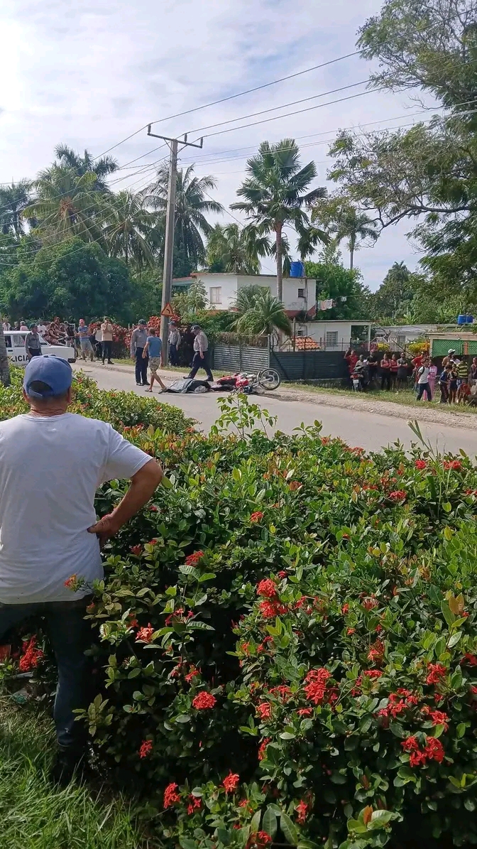 Trágico accidente en El Cotorro deja un motorista fallecido