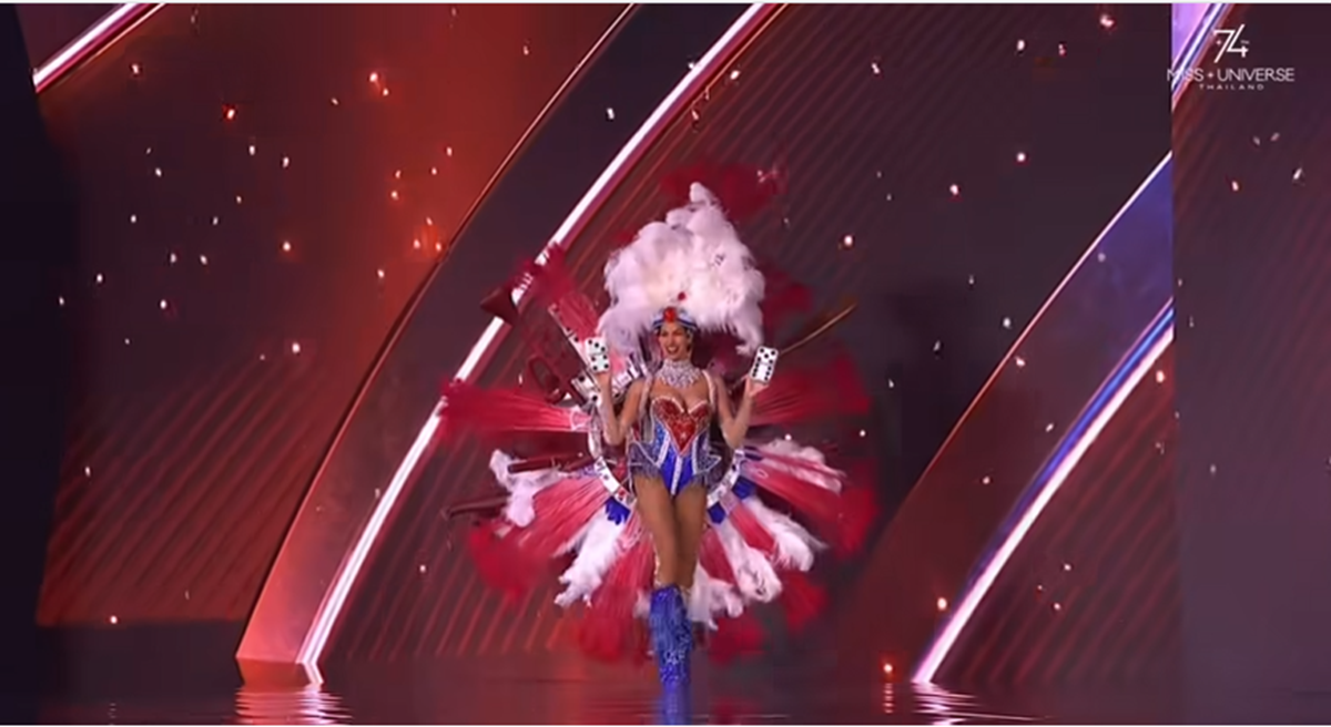 Lina Luaces deslumbra en Miss Universo 2025. Con un homenaje vibrante a la cultura cubana 