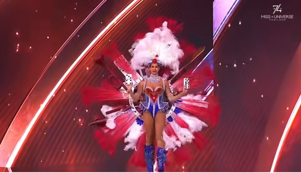 Lina Luaces deslumbra en Miss Universo 2025 Con un homenaje vibrante a la cultura cubana 