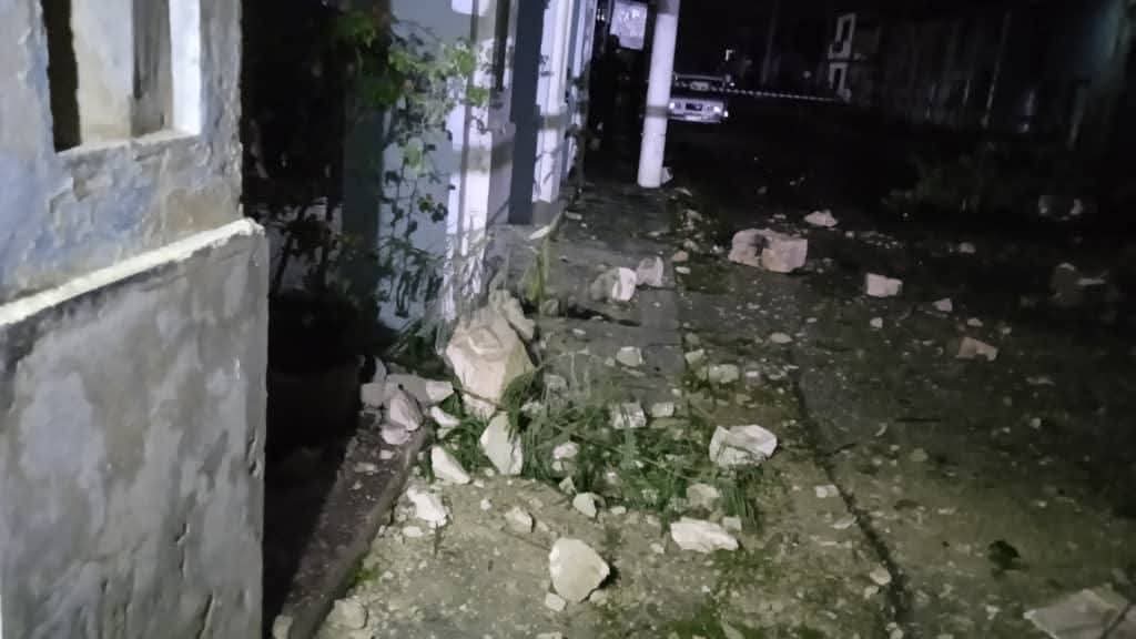 Derrumbe del hotel Comercio