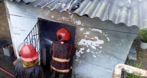 Explosión de batería de motorina provoca incendio en vivienda de Colón, Matanzas