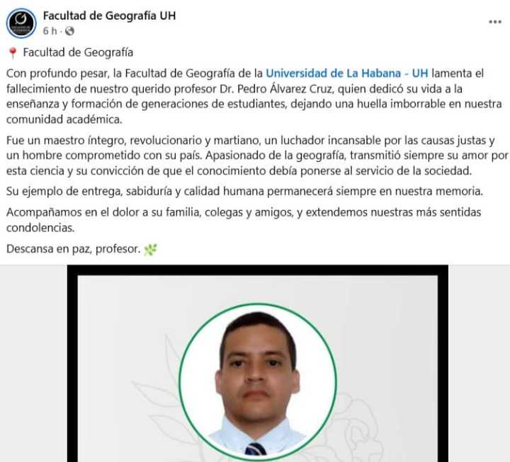 Otro joven profesor universitario cubano fallece: ¿Qué está sucediendo en la comunidad académica cubana?