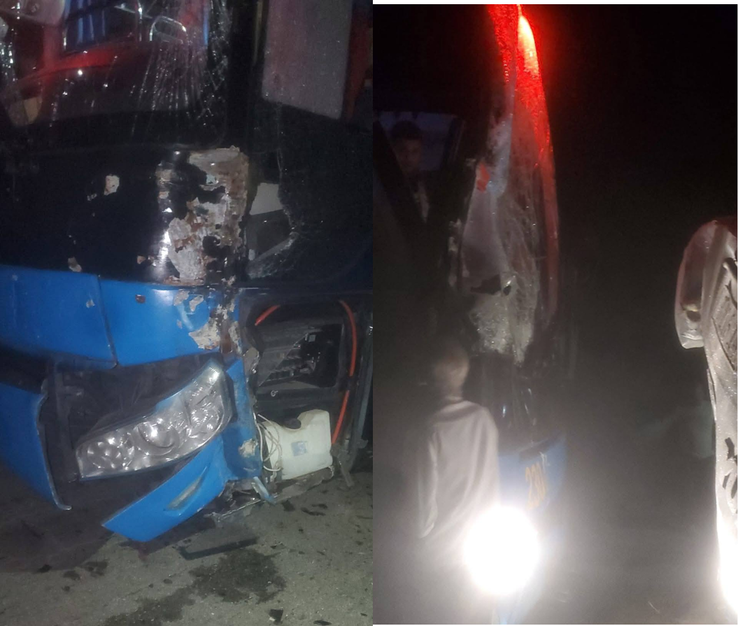 Accidente masivo en Granma:Choque múltiple en la carretera Bayamo – Río Cauto