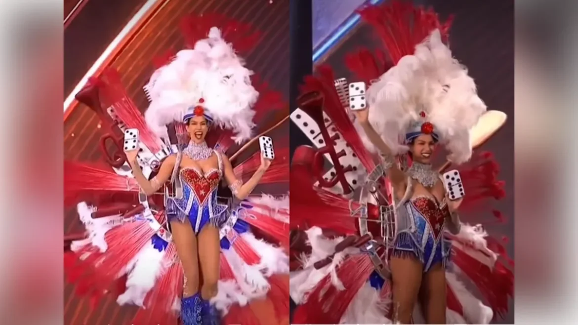 Lina Luaces deslumbra en Miss Universo 2025 Con un homenaje vibrante a la cultura cubana