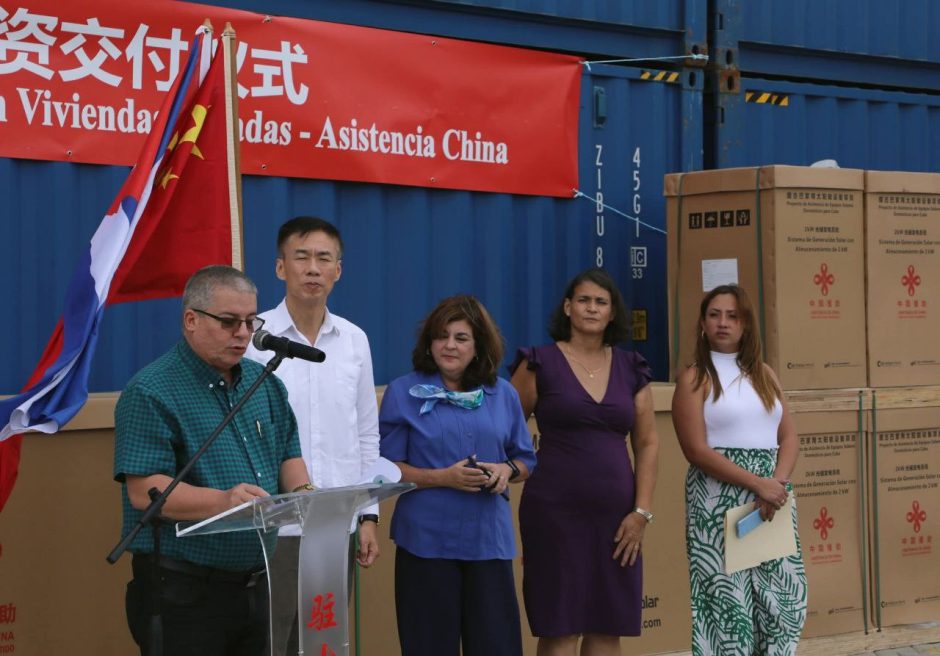 China dona 5 000 sistemas fotovoltaicos a Cuba. Impulso clave para la electrificación rural