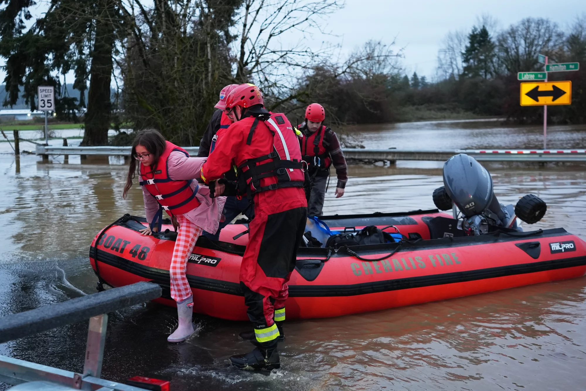 Evacuaciones en Washington: lluvias históricas desatan una emergencia sin precedentes