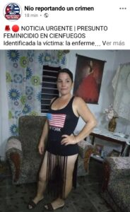 Presunto feminicidio en Palmira, Cienfuegos: comunidad identifica a la enfermera Rosa Idania como la víctima