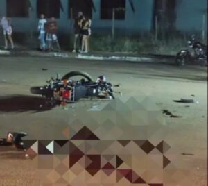 Accidente de motos en Moa deja 2 fallecidos y un herido grave