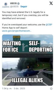 USCIS advierte que incluso quienes entran legalmente pueden ser deportados: nueva alerta genera incertidumbre entre migrantes