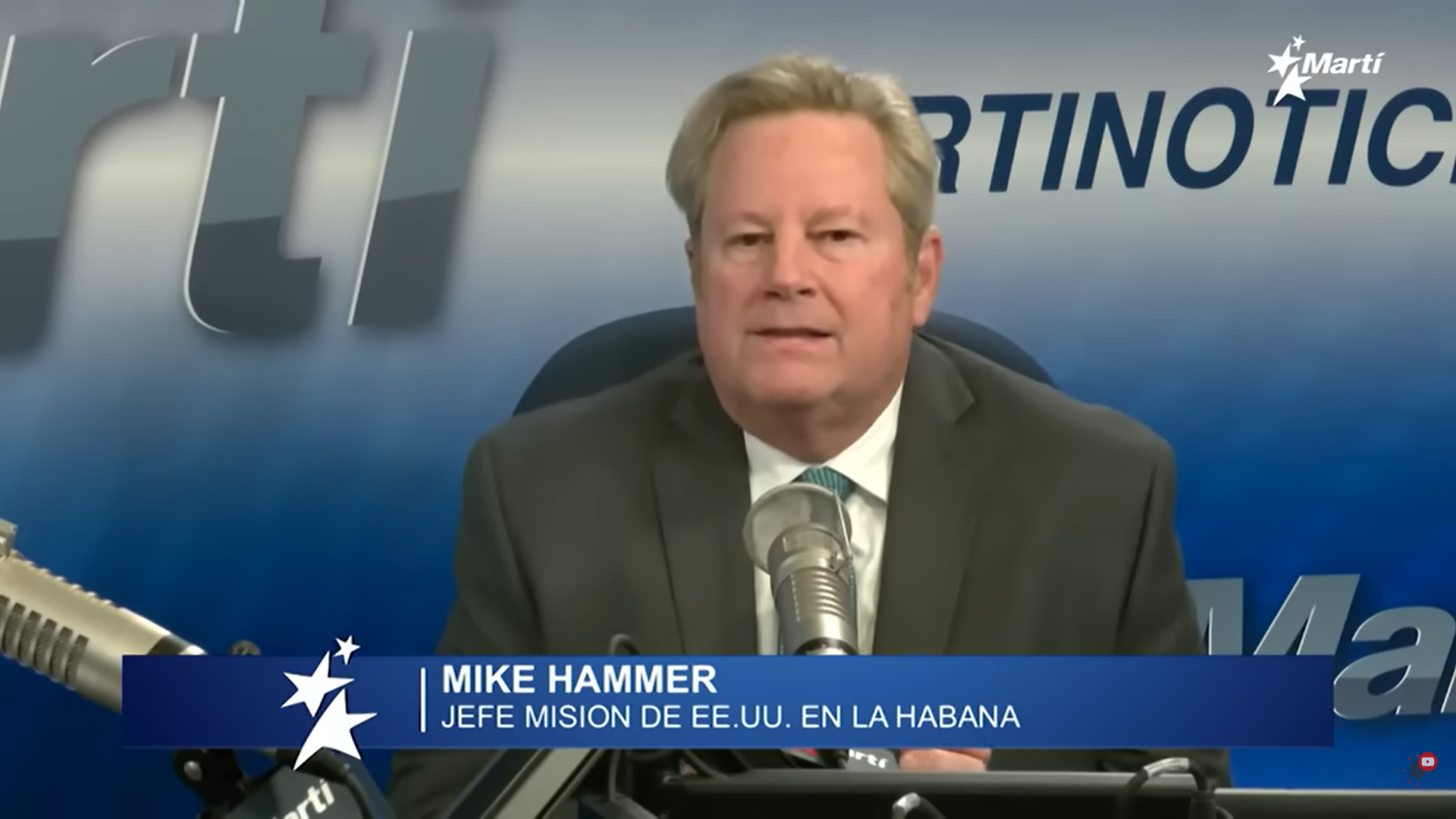 ¿Existen negociaciones entre EE.UU. y Cuba? El embajador Mike Hammer analiza inmigración y tensiones bilaterales