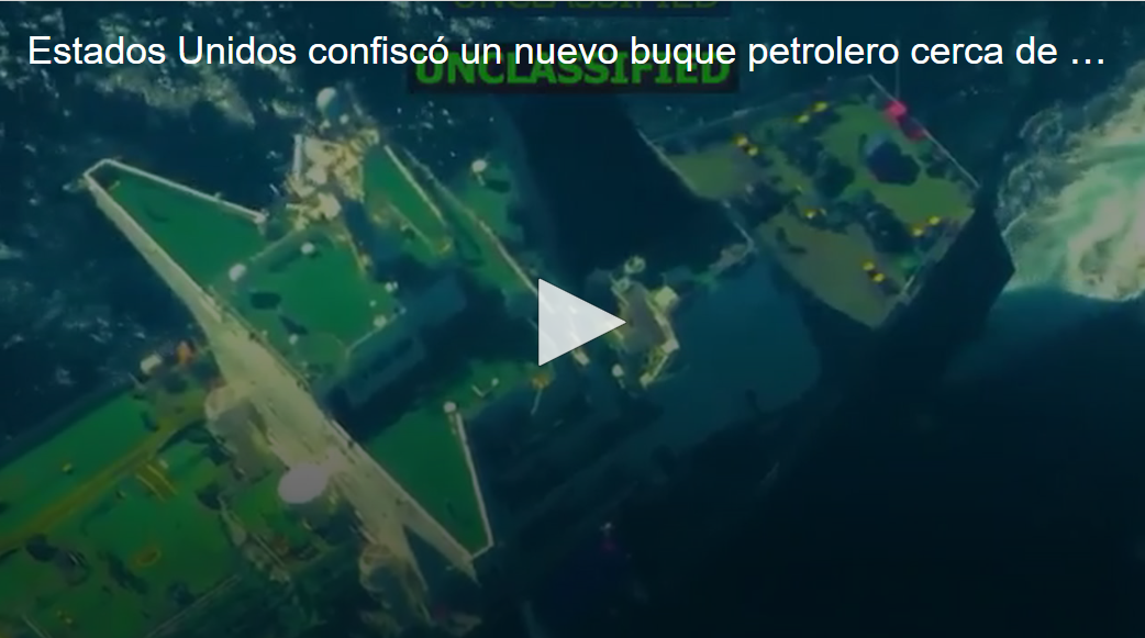 El Comando Sur de Estados Unidos incautó un buque petrolero en el mar Caribe, cerca de Venezuela, como parte del bloqueo naval impuesto por la administración de Donald Trump contra embarcaciones sancionadas vinculadas al comercio de crudo venezolano.