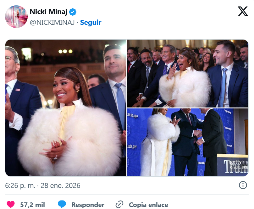 Nicki Minaj apoyo Donald Trump