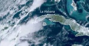 Insmet reporta racha de viento de 72 km/h a las 5:20 p.m. en Casa Blanca, asociada al frente frío número ocho que avanza sobre Cuba.