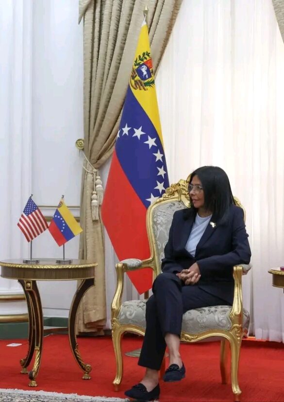 Delcy Rodríguez/CNN