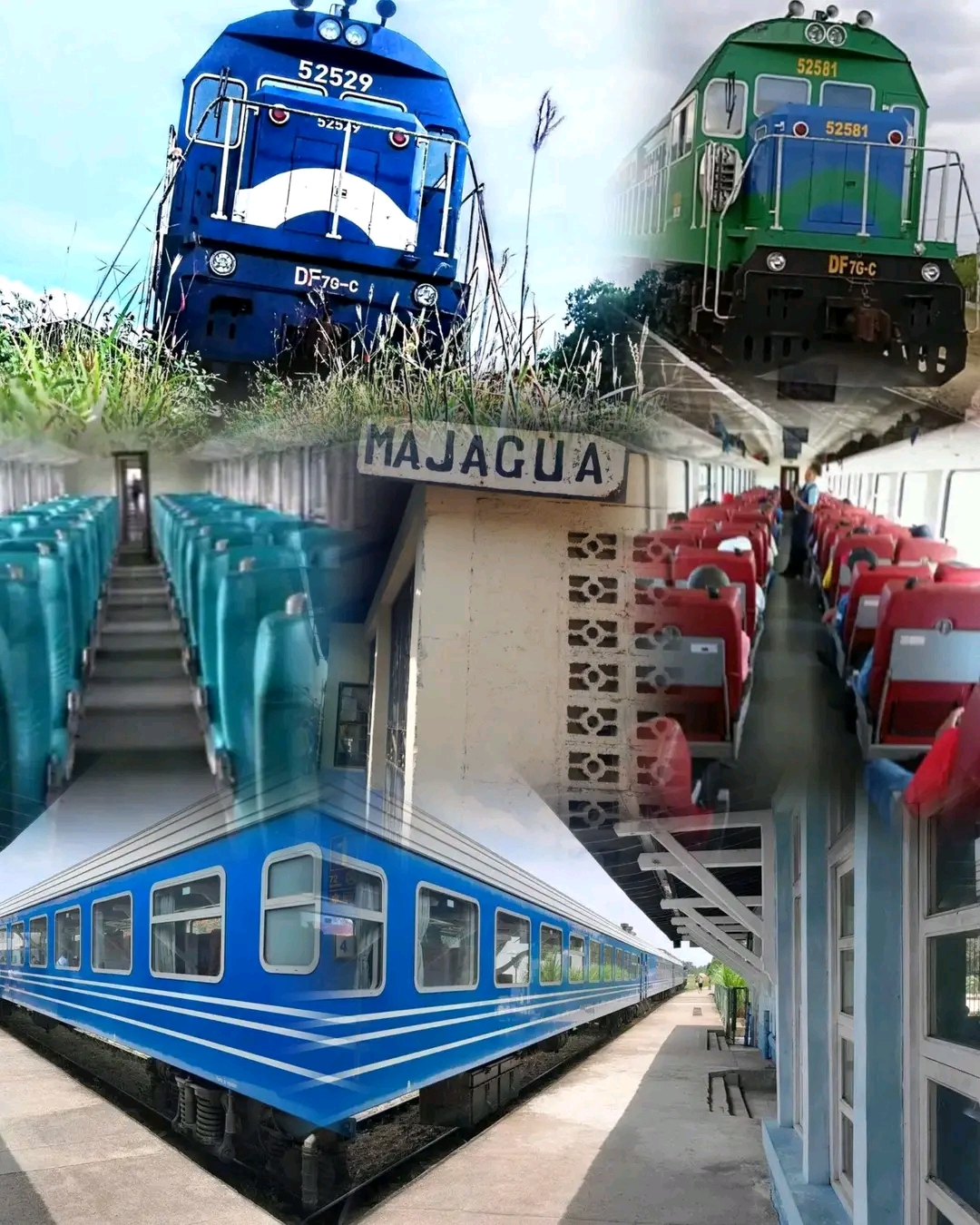 Trenes 14 y 15 circulan este sábado con sus horarios oficiales entre oriente y occidente