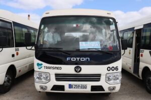 TRANSMED en Cuba: nuevo transporte sanitario para el personal de salud en La Habana.