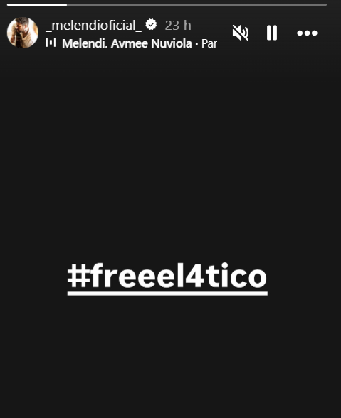#FreeEl4tico: Melendi se suma a la ola de artistas internacionales que exigen la liberación de los jóvenes cubanos