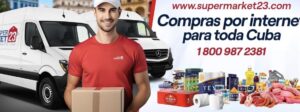 Supermarket23 limita temporalmente sus entregas en Cuba