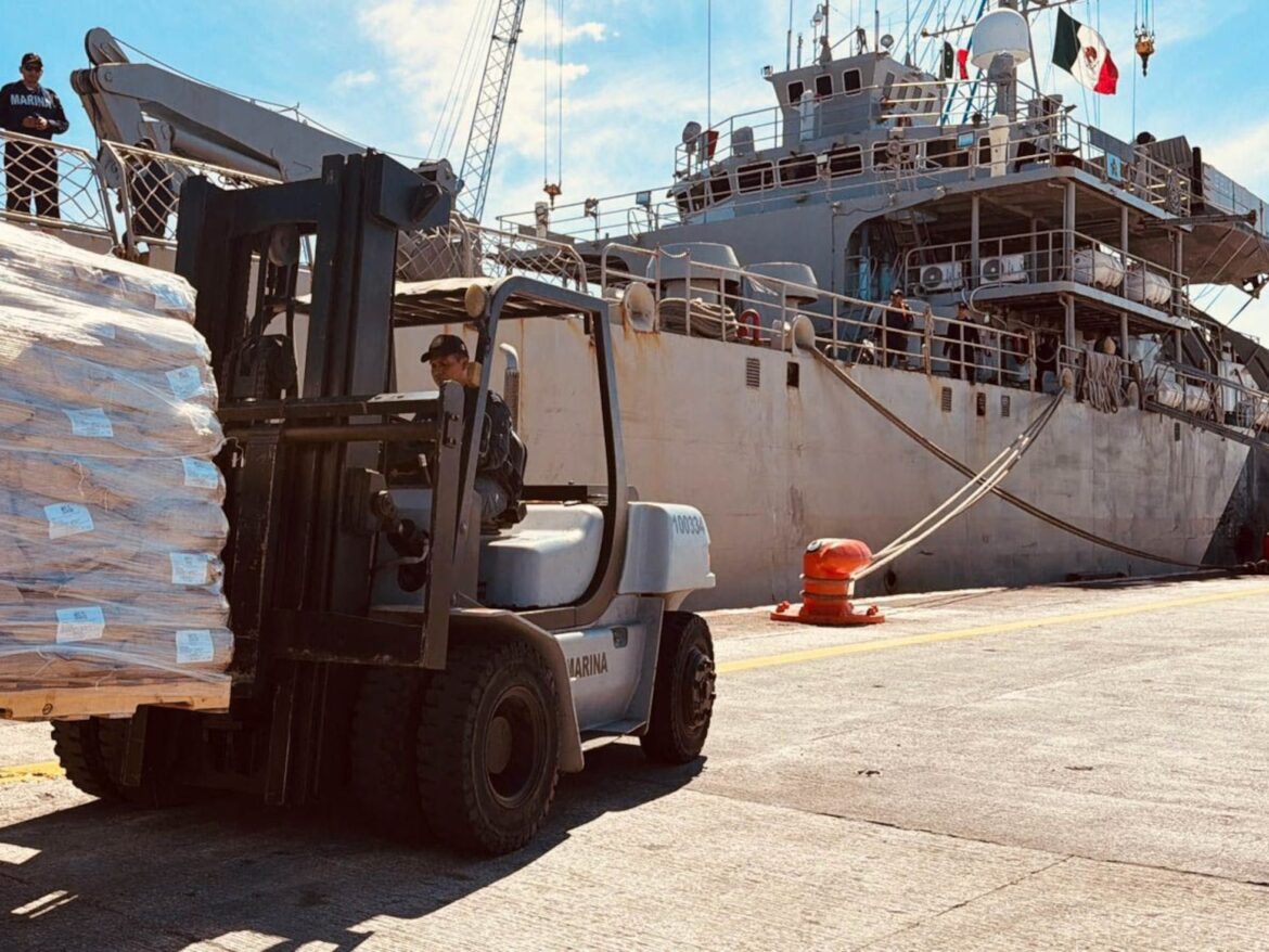 México envía segundo cargamento de ayuda a Cuba con más de mil toneladas de alimentos mientras la isla se asfixia por la falta de combustible