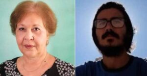 Alina Bárbara López y Leonardo Romero Negrín, detenidos en Matanzas durante protesta pacífica