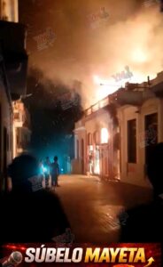 Voraz incendio en la calle Enramadas causa cuantiosos daños materiales en Santiago de Cuba