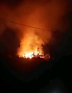 El emblemático Mirador de Guisa, en Granma, queda reducido a cenizas tras un incendio intencional en medio de un apagón