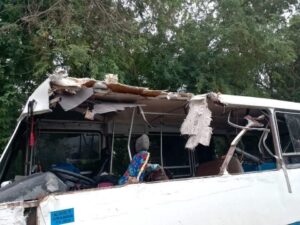 Accidente de tránsito en Cauto Cristo deja 12 heridos, entre ellos un bebé