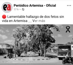 Hallan dos fetos sin vida en un contenedor de basura en Artemisa