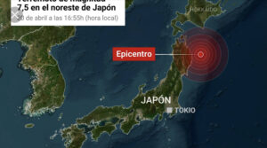 Alerta roja en Japón tras terremoto de 7.5 Grados