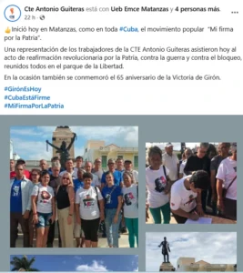 "¿Cuándo firman por poner corriente en Cuba?" La campaña de los trabajadores de la Guiteras que estalló en redes