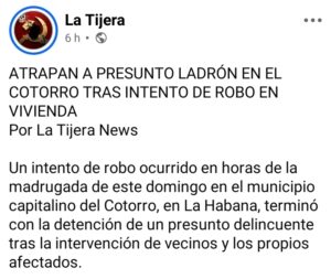 Vecinos y propietario frustran robo y logran detener al sospechoso