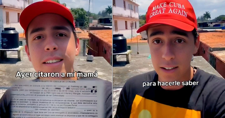 “Aquí es ilegal no ser comunista”: joven activista denuncia citación a su madre y desafía al régimen