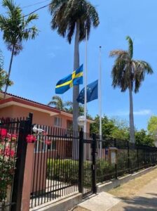 Embajadora de Suecia busca chef profesional