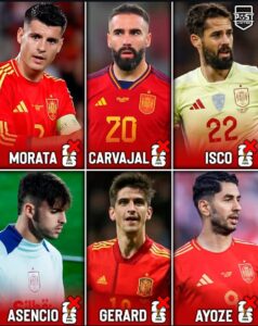 España rumbo al mundial sin Morata ni Carvajal