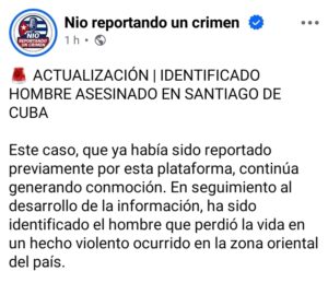 Identifican a campesino asesinado en Santiago de Cuba tras presunto intento de robo