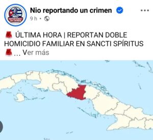 Violento conflicto familiar en Sancti Spíritus deja un muerto y un herido grave
