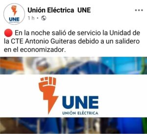 Duró menos de 48 horas: la Guiteras sale otra vez del SEN