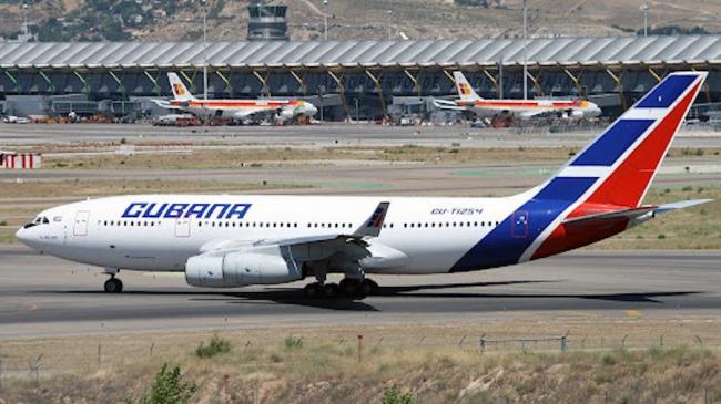 Cubana de Aviación cancela su único vuelo directo entre Cuba y España