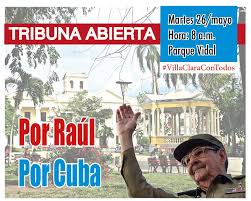 Teatro de masas para tapar la realidad: el régimen extiende las tribunas de apoyo a Raúl Castro hasta el 3 de junio